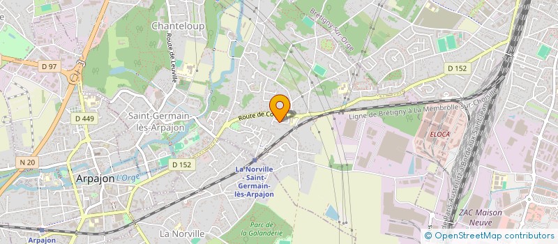 localisation de l'entreprise ESPRIT CONSEILS à SAINT-GERMAIN-LES-ARPAJON