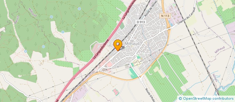 localisation de l'entreprise ESPRIT COSY  MILHAUD