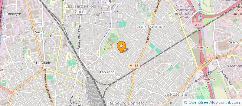 localisation de l'entreprise ESPRIT CREATIF à TOULOUSE
