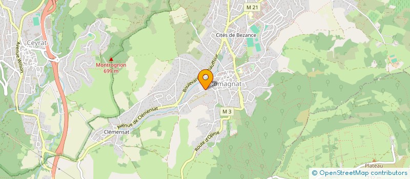 localisation de l'entreprise ESPRIT CUBANO  ROMAGNAT