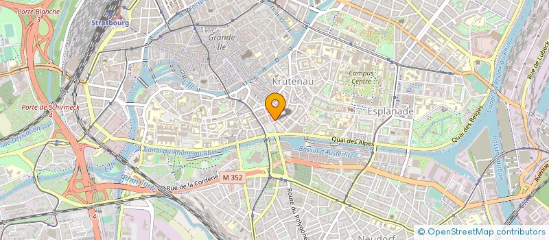 localisation de l'entreprise ESPRIT CYCLES  STRASBOURG