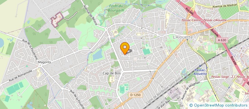 localisation de l'entreprise ESPRIT D'AVENTURE AVENTURE DE L'ESPRIT à PESSAC