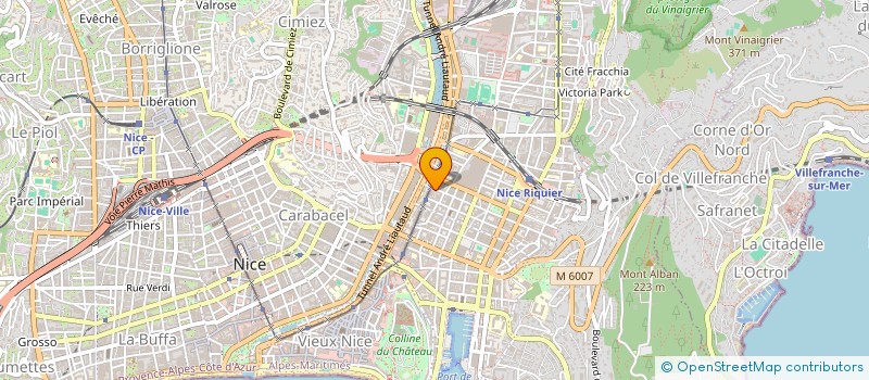 localisation de l'entreprise ESPRIT D'AZUR à NICE