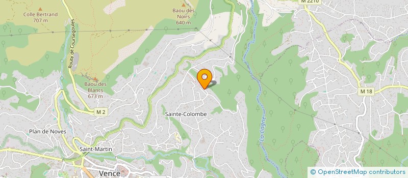 localisation de l'entreprise ESPRIT D'AZUR MDB  VENCE