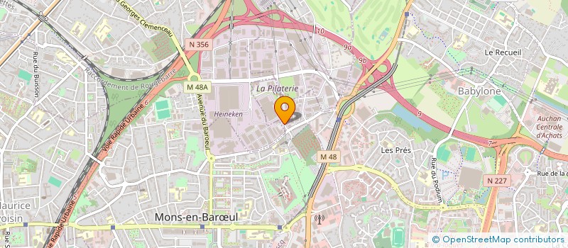 localisation de l'entreprise ESPRIT D'ENTREPRISES à VILLENEUVE D ASCQ