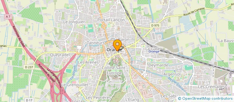 localisation de l'entreprise ESPRIT D'EQUIPE  ORANGE