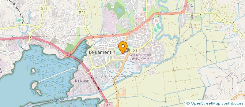 localisation de l'entreprise ESPRIT DE BEAUTE à LE LAMENTIN