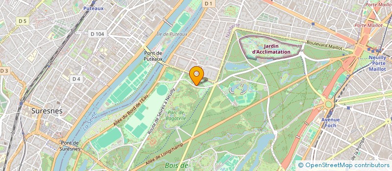 localisation de l'entreprise ESPRIT DE CHATEAU  PARIS