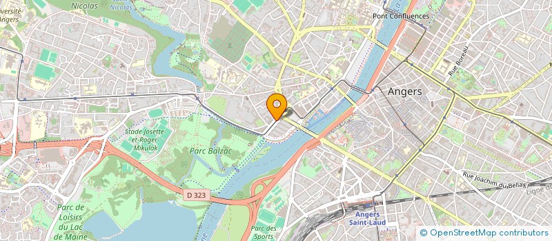 localisation de l'entreprise ESPRIT DE CORPS à ANGERS