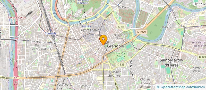 localisation de l'entreprise ESPRIT DE FAMILLE à GRENOBLE
