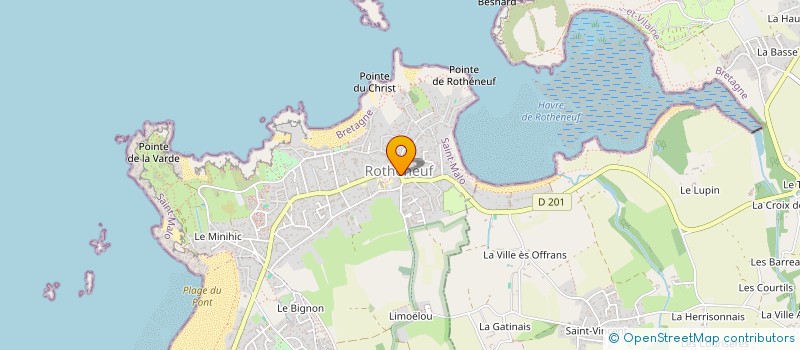 localisation de l'entreprise ESPRIT DE FAMILLE à SAINT-MALO