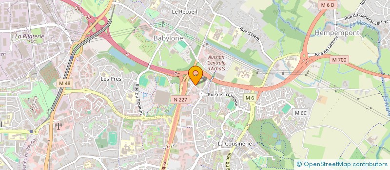 localisation de l'entreprise ESPRIT DE FAMILLE à VILLENEUVE-D'ASCQ