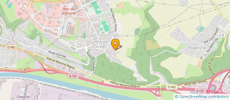 localisation de l'entreprise ESPRIT DE JARDIN  GONFREVILLE-L'ORCHER