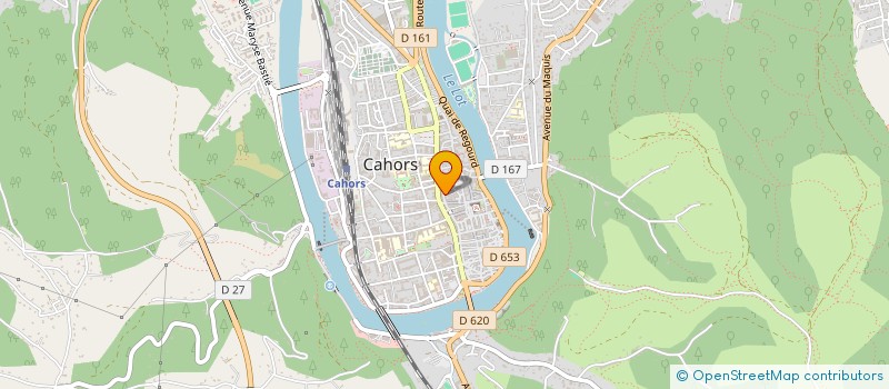 localisation de l'entreprise ESPRIT DE LA TRUFFE  CAHORS