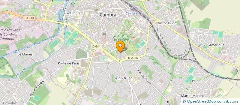 localisation de l'entreprise ESPRIT DE MAFAI  CAMBRAI