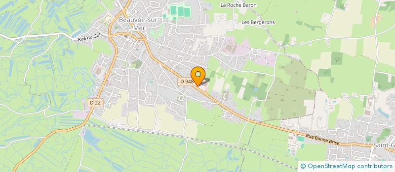 localisation de l'entreprise ESPRIT DE PEAU à BEAUVOIR-SUR-MER
