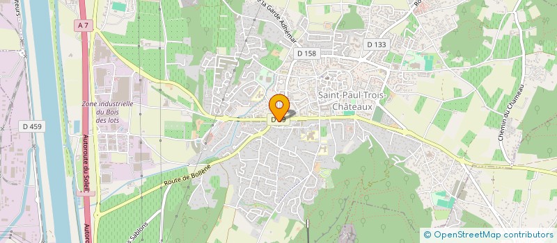 localisation de l'entreprise ESPRIT DE PROVENCE  SAINT-PAUL-TROIS-CHATEAUX