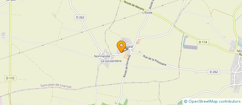 localisation de l'entreprise ESPRIT DE SIAM FRANCE  SAINT-CYR-DU-DORET