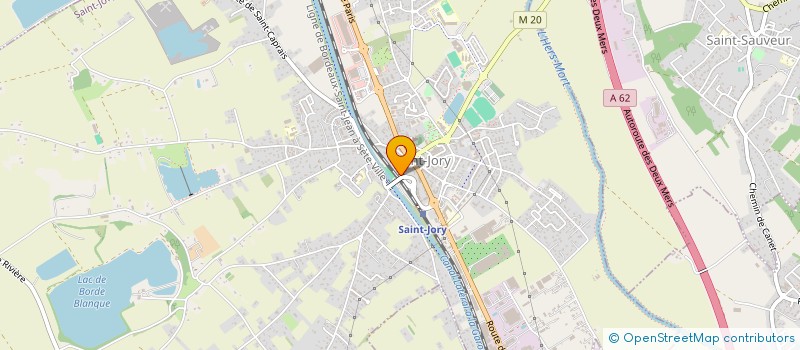 localisation de l'entreprise ESPRIT DE SOIN à SAINT-JORY