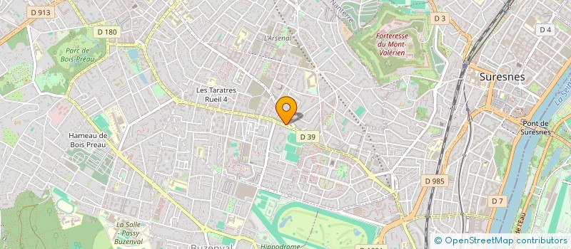 localisation de l'entreprise ESPRIT DE SUITE  RUEIL-MALMAISON
