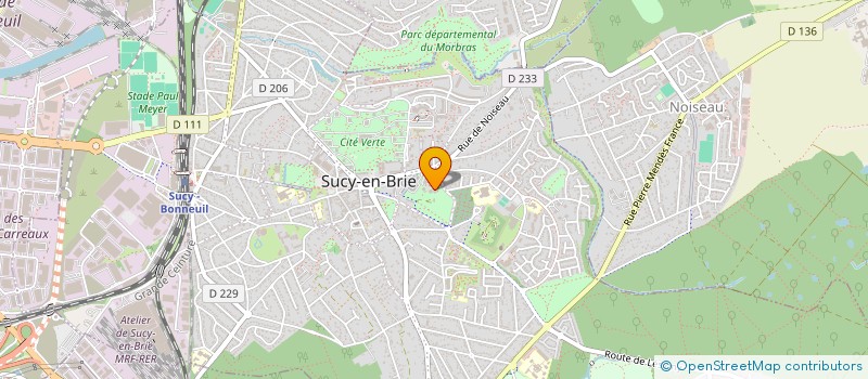 localisation de l'entreprise ESPRIT DECO à SUCY-EN-BRIE