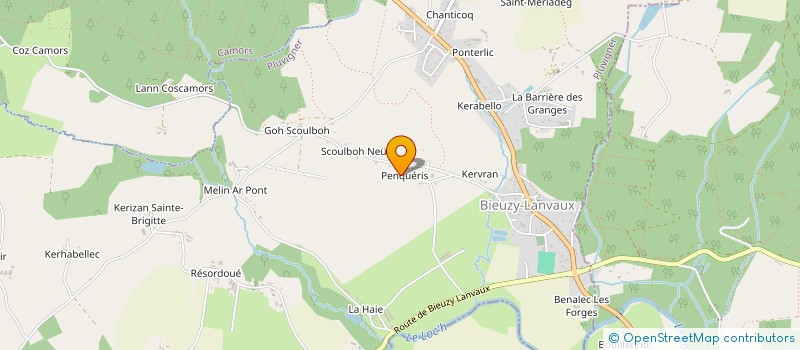 localisation de l'entreprise ESPRIT DEFENSE  PLUVIGNER