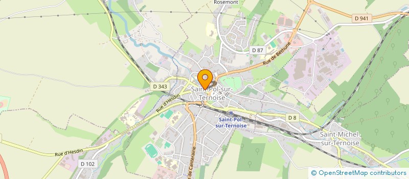 localisation de l'entreprise ESPRIT DU SERVICE à SAINT-POL-SUR-TERNOISE