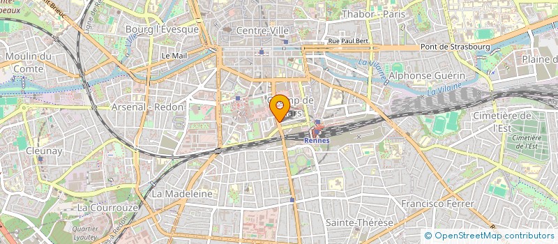 localisation de l'entreprise ESPRIT EDUC à RENNES