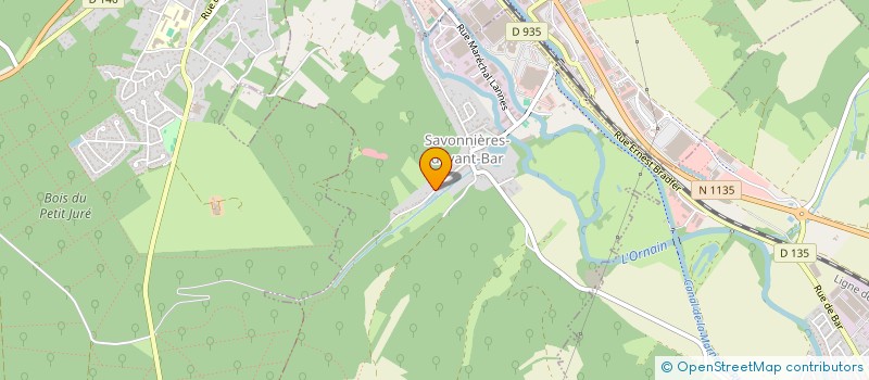 localisation de l'entreprise ESPRIT FORME à SAVONNIERES-DEVANT-BAR