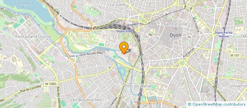localisation de l'entreprise ESPRIT FRAICHEUR à DIJON