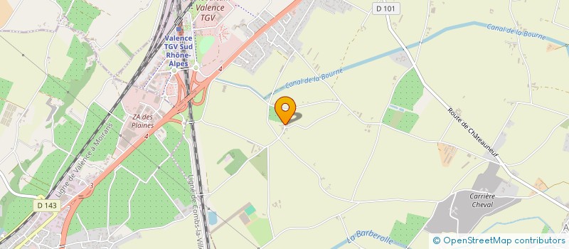 localisation de l'entreprise ESPRIT FRUITE  ALIXAN