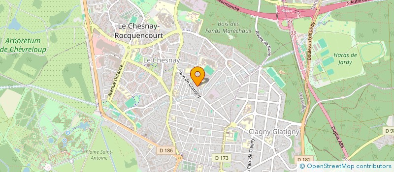 localisation de l'entreprise ESPRIT GAIA à LE CHESNAY-ROCQUENCOURT