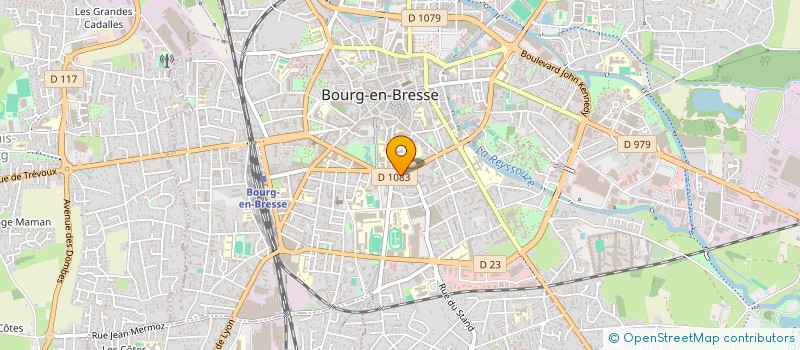 localisation de l'entreprise ESPRIT GOSPEL à BOURG-EN-BRESSE
