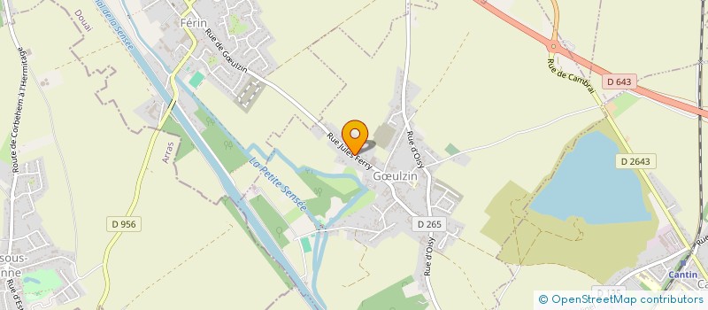 localisation de l'entreprise ESPRIT HABITAT  GULZIN