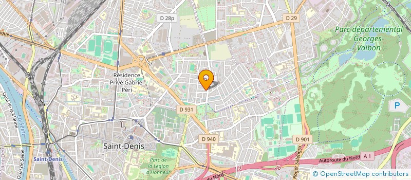 localisation de l'entreprise ESPRIT INVEST  SAINT-DENIS