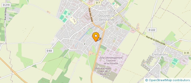 localisation de l'entreprise ESPRIT KARATE DOUVRES à DOUVRES-LA-DELIVRANDE