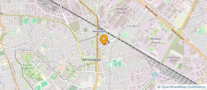 localisation de l'entreprise ESPRIT KEISHO  VENISSIEUX