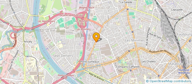 localisation de l'entreprise ESPRIT LEBEL à TOULOUSE