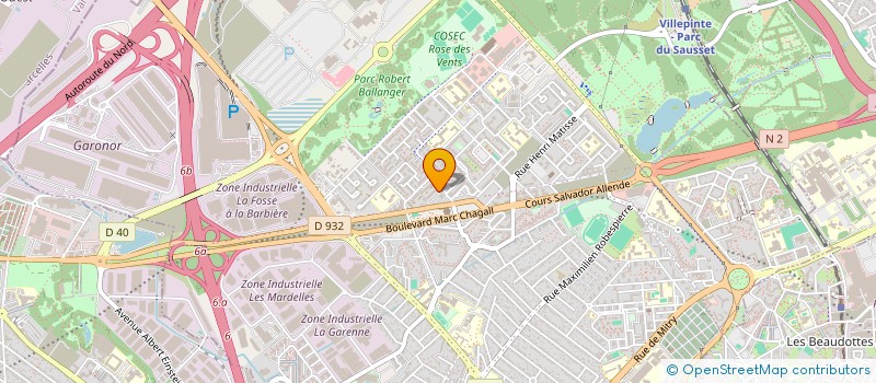 localisation de l'entreprise ESPRIT LIBRE à AULNAY-SOUS-BOIS