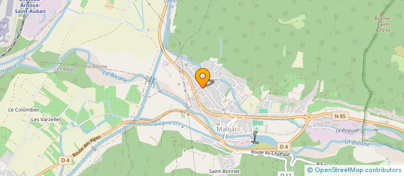 localisation de l'entreprise ESPRIT LIBRE  ORAISON