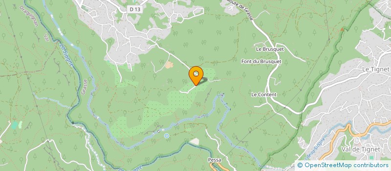 localisation de l'entreprise ESPRIT LIBRE à SAINT-CEZAIRE-SUR-SIAGNE