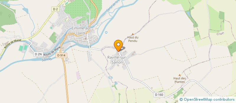 localisation de l'entreprise ESPRIT LIBRE  RAVILLE-SUR-SANON