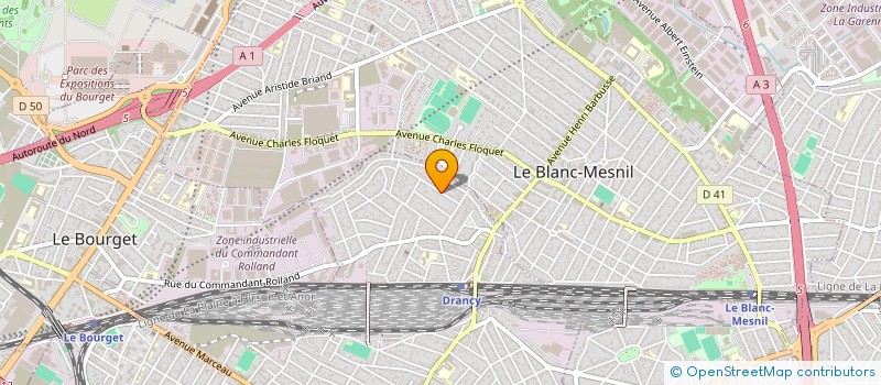 localisation de l'entreprise ESPRIT LIBRE SERVICE à DRANCY