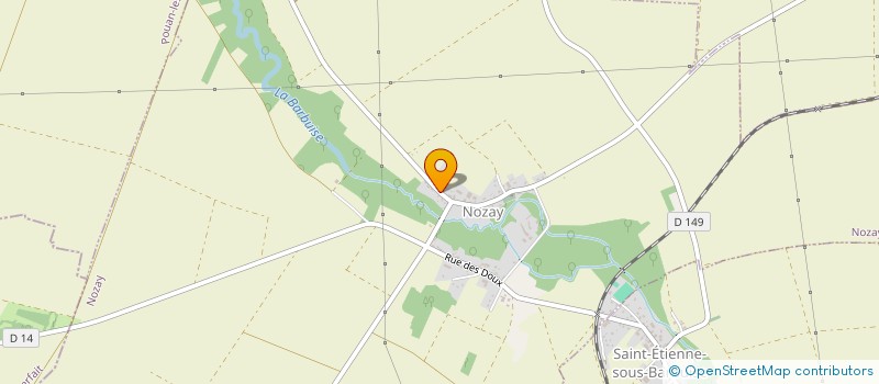 localisation de l'entreprise ESPRIT MACONNERIE  VILLIERS-HERBISSE