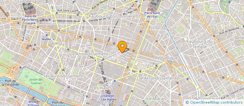 localisation de l'entreprise ESPRIT MAILLE à PARIS