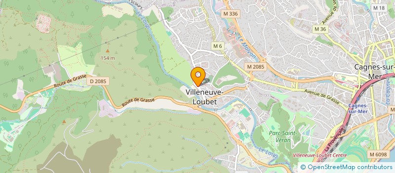 localisation de l'entreprise ESPRIT MARQUES  VILLENEUVE-LOUBET