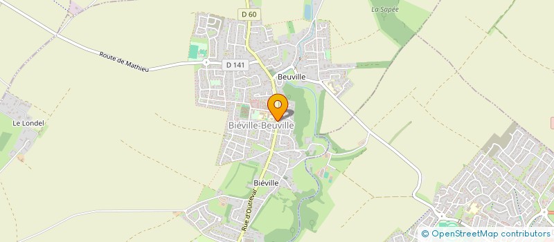 localisation de l'entreprise ESPRIT MARTIAL ACADEMY  BIEVILLE-BEUVILLE