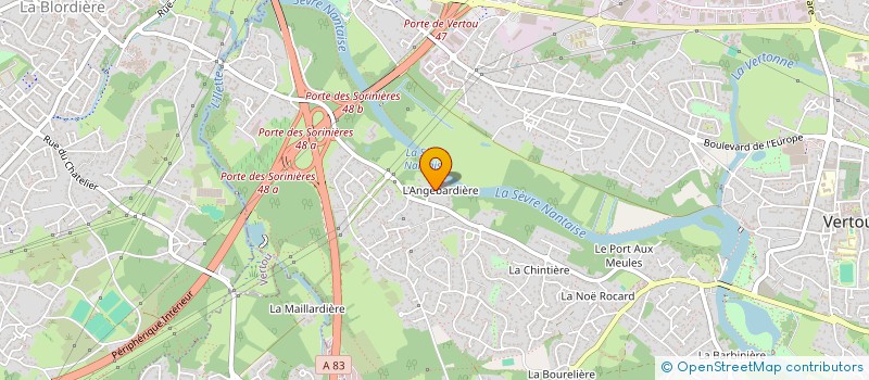 localisation de l'entreprise ESPRIT MER  VERTOU