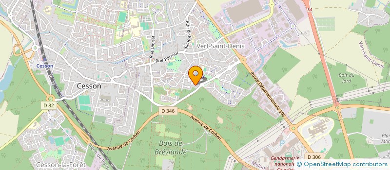 localisation de l'entreprise ESPRIT MEUBLES à VERT-SAINT-DENIS
