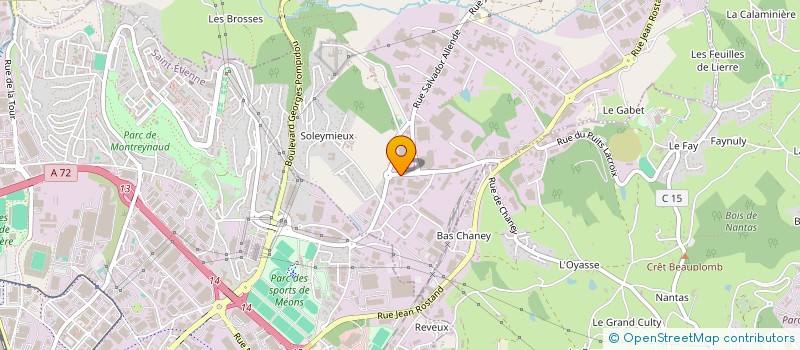 localisation de l'entreprise ESPRIT MINERAL  LA TALAUDIERE